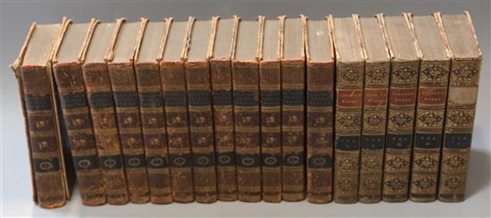 Gibbon, Edward - The History of the Decline and Fall of the Roman Empire, 12 vols, 8vo, contemporary calf,